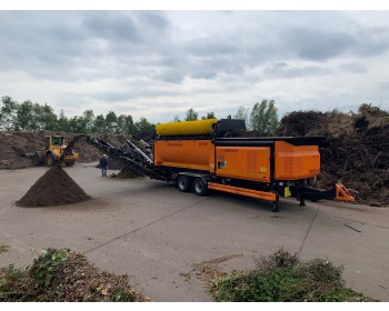 Pronar MPB 20.55 in gebruik genomen door Recycling Westerveld