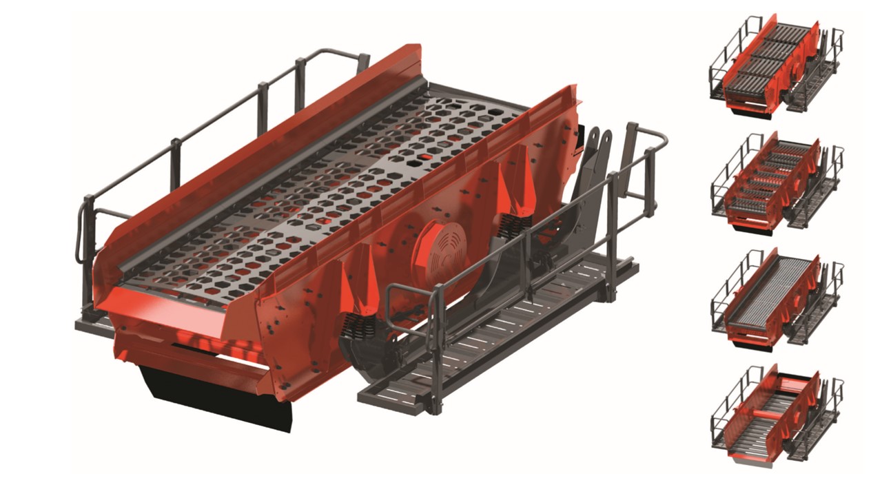 Sandvik QE241 Zeefbox